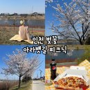 계양역 건너편 횡단보도 | [인천/계양] 아라뱃길에서 벚꽃 구경, 피크닉 즐기기 (피자 배달)