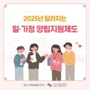 [2월 카드뉴스] 2025년 달라지는 일,가정 양립지원제도 이미지