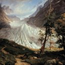 토마스 핀리(Thomas Fearnley)의 그린델발트 빙하(Grindelwald Glacier) 이미지