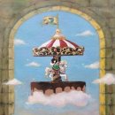 새해인사를 담은 오일파스텔 이미지