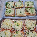 (강산1.2.3반)채소랑 요리랑~(초록<b>피망</b>식빵피자 만들기)