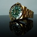 롤렉스 GMT Master II 18k Yellow Gold (Green Dial) 이미지