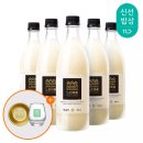 [11번가]배상면주가 무아스파탐 느린마을막걸리 750ml x 5입 [전용잔 증정] 이미지