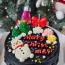 더큰도시락 조선대점 | 강남도시락케이크 예약 레터링 크리스마스케이크 달콤한인생 맛 후기