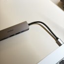 맥북 가성비 허브 추천, 아이앰듀 CUH606 6in1 USB C타입 허브 내돈내산