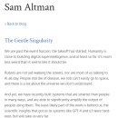 &#34;온화한 특이점(The Gentle Singularity)&#34; _ 샘 알트만(Sam Altman)