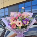 보라10호 | 무인꽃집 꽃다발 후기 아이 전시회에 더 특별했던 꽃다발