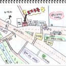 인덕원역 3번출구 보도 이미지