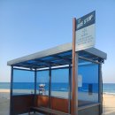 주문진스타 | 강릉 BTS 촬영지 어디? 감성맛집 주문진 해변 버스정류장 방문 후기