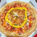 피자헛 부평본점 | 💜[음식리뷰] 피자헛 신메뉴 새우+감자+고구마 다 들어있는 '더블 쉬림프 크런치'