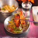 숯불 돼지 닭 이미지