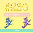 #230 킹드라/Kingdra/キングドラ 이미지