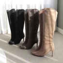 V-8 | 마르디 스웨이드 롱부츠 8cm 후기! V컷 슬림핏으로 다리가 2배 길어 보이는 마법