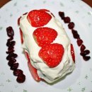 간단히 만드는 딸기 생크림 케이크, 어린이날을 빛낸 간식 이미지