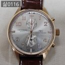사단법인 한국창직협회 | IWC 포르투기저 스타일 크로노그래프 가품 판별｜다이얼·피시 크라운·케이스백 확인
