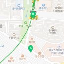 김안과 앞 횡단보도 이미지