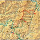 정선군 물방울산(1043.2m)백암산(910.82m)조란봉(814.1m)금대지맥 걷기[201/09/04/] 이미지