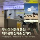 신 국제대형카 | 제주공항 짐배송 서비스 짐캐리 제주 뚜벅이 여행 코스 필수 꿀팁