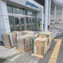 전시 박물관 데코타일 시공 후기 LX DET6553 DET6207 DEW4707