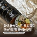 씨유 울산율동한신점 | 울산 북구 분식집 오늘애김밥 울산 율동점 울산 북구 김밥 맛집 추천