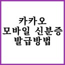 2025년 카카오톡으로 모바일 신분증 간편하게 발급 받으세요 (+카톡 링크 O) 이미지