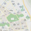 검정고시 장소-사파중학교와 대방중학교 지도 이미지