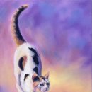 "기지개 켜는 고양이 (Stretching cats)" 그림 모음 이미지