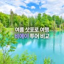 J-071 | 여름 삿포로 여행 비에이 라벤더 투어 코스·가격 비교 추천