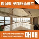 주식회사 롯데시티부동산중개법인 | 잠실역 롯데캐슬골드 펜트하우스 급매 매매 탁 트인 시원한 뷰, 풍부한 인프라까지! AT11514