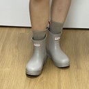 헌터 레인부츠 숏 (오리지널 플레이 숏 레인부츠) 사이즈 팁 톨 길이 비교