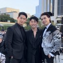 2PM 옥택연, 에릭남, NCT 쟈니 쓰리샷 이미지