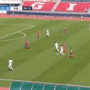 [2022 하나원큐 FA Cup 3R] 김천상무 vs 수원 블루윙즈 골장면.gif 이미지