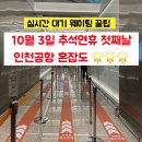 해남군-03 | 추석연휴 인천공항 혼잡도 실시간 대기 후기 라운지 웨이팅 (10/03 오전 기준) 몇시간전