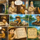 초등학생 어린이 타로, 성장 동화 시리즈…메이저 아르카나 5번 교황(The Hierophant) 이미지