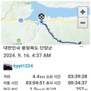 2024,9.16.월악산 국립공원 단양(제비봉)100+5~충주(악어봉) 이미지