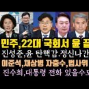 진성준, 윤 탄핵감, 민주, 22대서 끝낸다.법사위는 민주당에 줄수밖에..진수희, 나도 장관했지만 이례적. 이미지