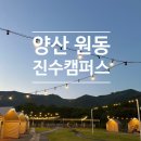 [경남양산] 원동 아이와 가기 좋은 당일글램핑 BBQ_진수캠퍼스(내돈내산후기)