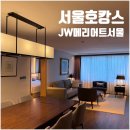 위트브로 | 휴식과 먹방하기 좋은 서울 호캉스 추천 JW메리어트 서울 비즈니스스위트룸 (NUA 업그레이드)
