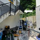 상업용 45 | 상업공간 데크재 추천! 경기도 가평군 상면 키즈펜션 2층 석재데크 및 테라스 합성데크 시공 후기