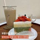 카페모니 | 부평구청 모니모니 : 케이크가 맛있는 청리단길 카페 후기