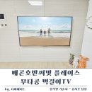 배곧호반써밋플레이스C2 | 시흥 배곧호반써밋 플레이스 C1 C2 무타공 벽걸이TV 시공사례