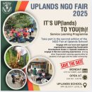 Uplands NGO Fair 2025: 6th October 2025,9:00 AM – 4:00 PM 이미지