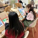 오일파스텔화 | 광교 소규모 단체 원데이클래스 스타트 화실 오일파스텔화 후기