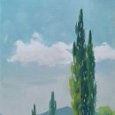 미루나무풍경 이미지