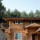 통나무집 이미지