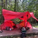 호명산잣나무숲캠핑장 | 첫 백패킹을 가다 / 호명산잣나무숲속캠핑장 11번 데크 후기