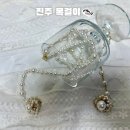 개인의 취향 진주목걸이 추천, 키미스튜디오, 29cm, 핵진주, 블러썸 진주 목걸이 코디