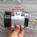 초강력 금속 팬 송풍기, 자동차 개조 터보차저 쿨러, 12V 16.5A, 10cm 이미지