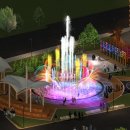 삼천포대교공원 음악분수대 이미지