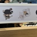 냥코센세 | 홍대 [나츠메 우인장 콜라보 카페] 힐링하고 온 방문 후기, 냥코센세 꾸미기🐈🍫 냥코나츠메 초코데코팬🫶